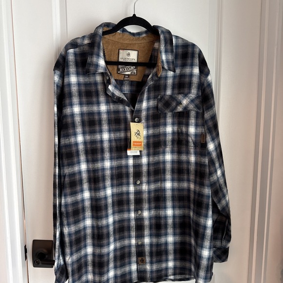 Legendary Whitetails Other - Legendary Whitetails Men's Original Buck Camp Flannel Shirt Size 2XL NWT